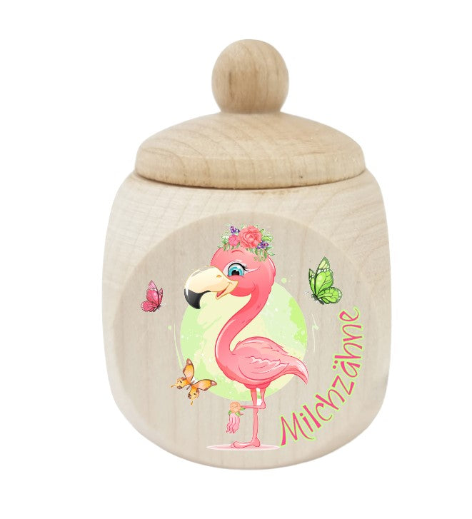Milchzahndose Flamingo 2