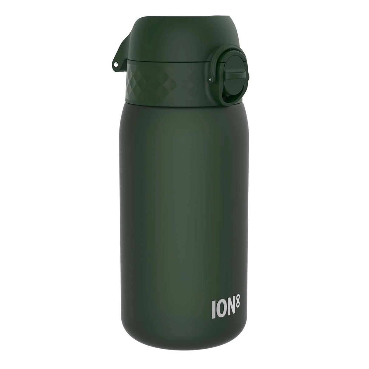 Kinder Trinkflasche Ion8 400ml Dunkelgrün