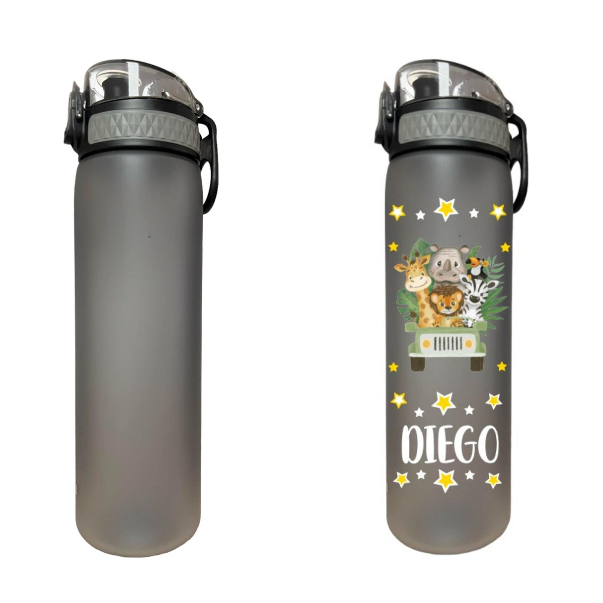 Trinkflasche Ion8 500ml Grau