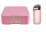 SET Znünibox und Trinkflasche Baurelia Box Midi mit Ion8 400ml Rosa