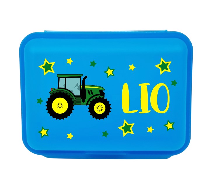 Znünibox mit Trennschale Cyan
