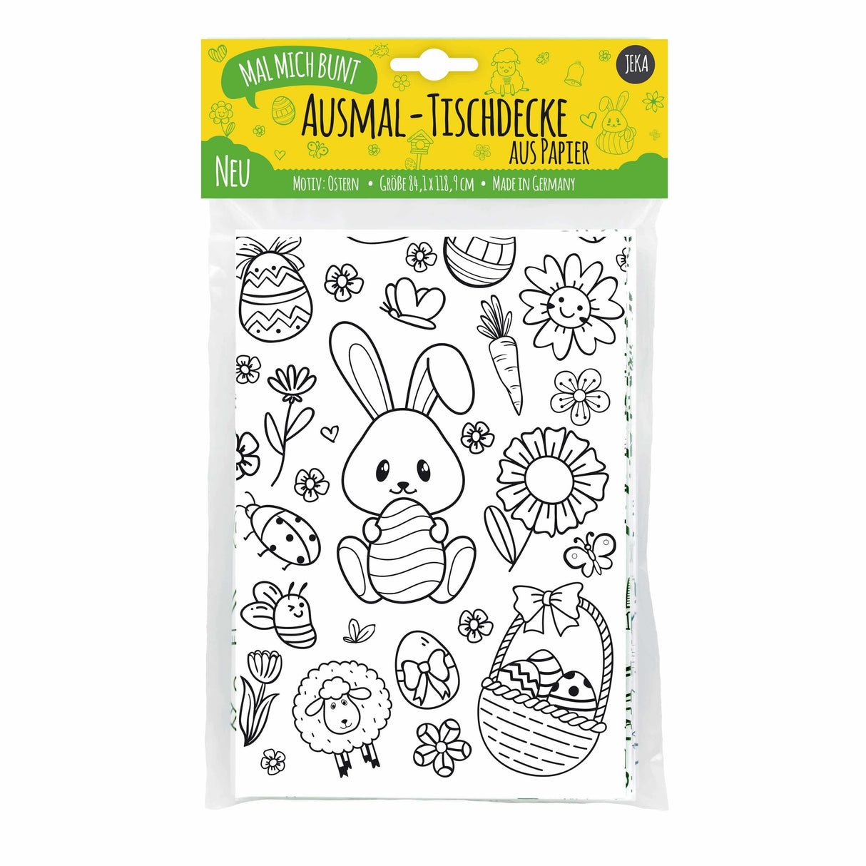 Ausmal Tischdecke XL Ostern