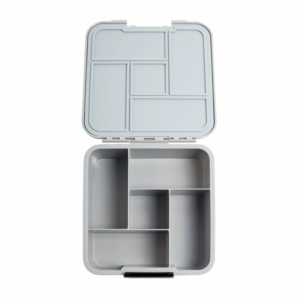 Znünibox Little Lunch Box Bento Five mit 5 Unterteilungen Grau