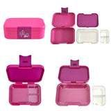 SET Znünibox und Trinkflasche Baurelia Box Mini mit Nalgene Pink