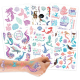Kinder Tattoo 100 Stück Meerjungfrau