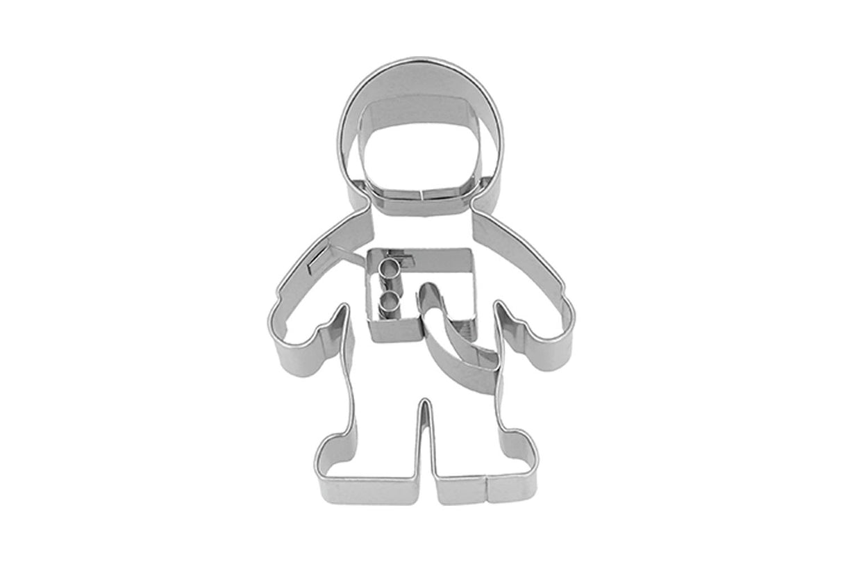 Edelstahl Ausstechform Astronaut mit Prägung