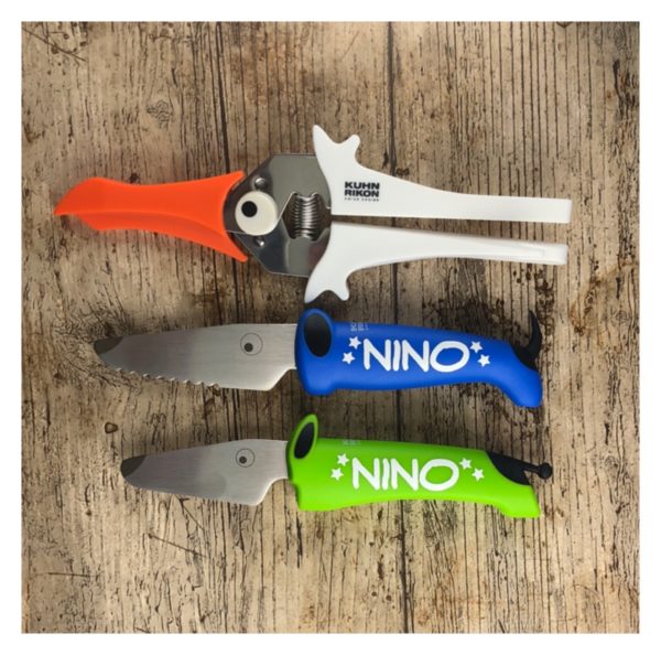 Küchenmesser Set Kinder Kuhn Rikon Kinderkitchen Blau