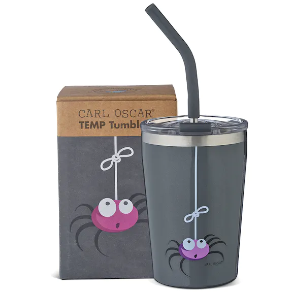 Kinder Thermobecher Carl Oscar Grau