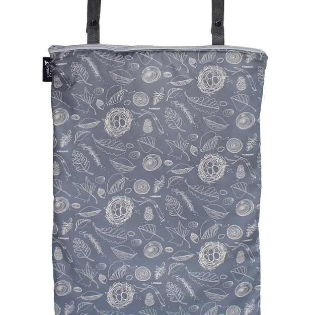 Wetbag XXL Colibri Muster Grau