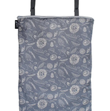Wetbag XXL Colibri Muster Grau