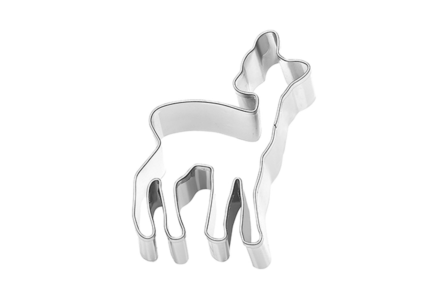 Birkmann Plätzchen-Ausstechform Rehkitz – 6 Cm, Edelstahl, Spülmaschinengeeignet, Hochwertig