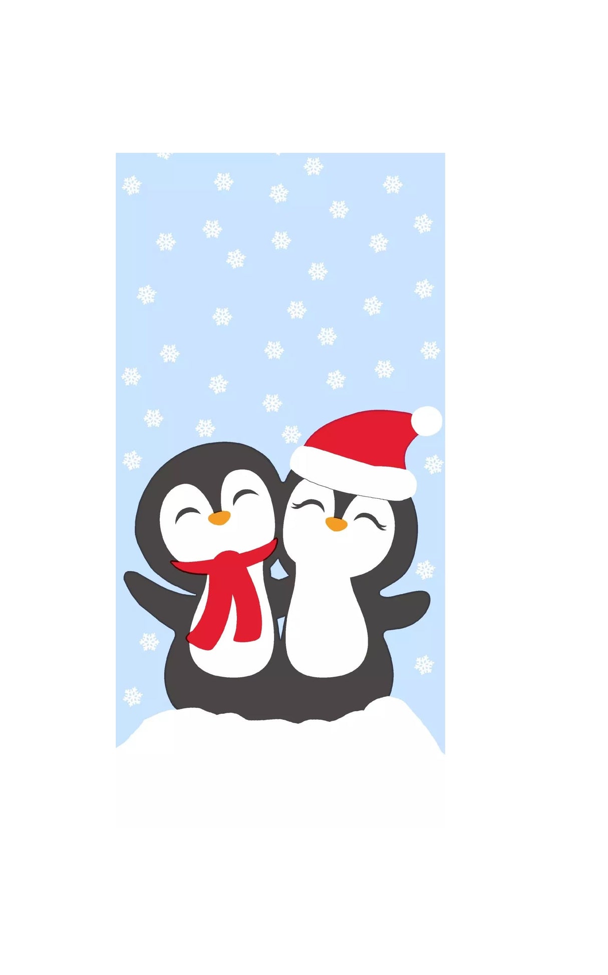 Taschentücher mit Muster Pinguin Freunde