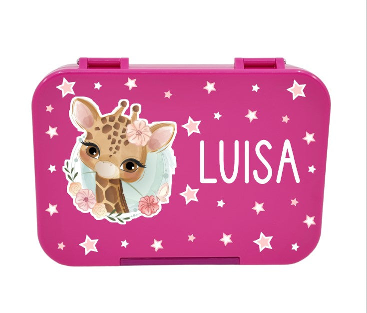znünibox pink, znünibox mädchen, znünibox mit giraffe, lunchbox pink, lunchbox mädchen, lunchbox giraffe, lunchbox personalisiert, znünibox personalisiert, znünibox auslaufsicher, znünibox unterteilt, znünibox mit unterteilung, znünibox spülmaschinenfest, znünibox bedruckt, znünibox beschriftet, lunchbox bedruckt, lunchbox beschriftet, lunchbox kinder kaufen, znünibox kinder kaufen schweiz