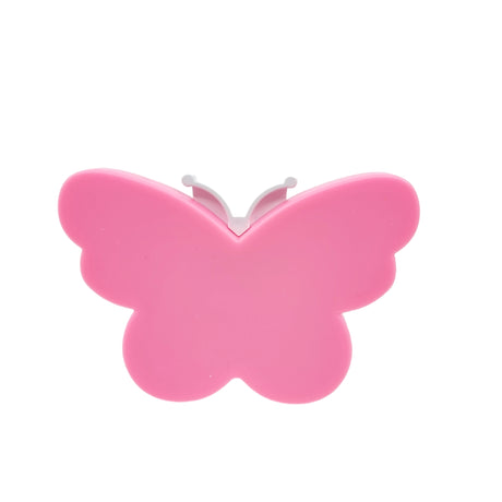 Nachtlicht Steckdose Schmetterling LED Pink