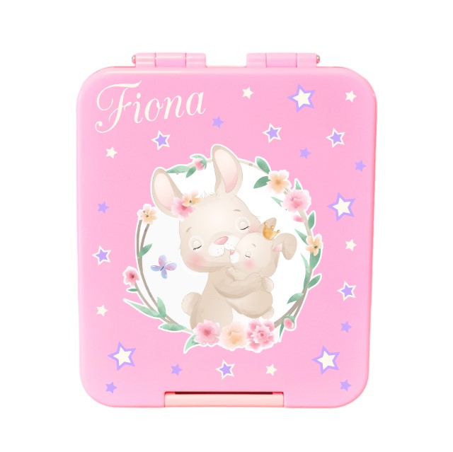 Chill Bento-Lunchbox Mit Eisbeutel – Auslaufsicher, 3 Fächer, Abnehmbar & In Rosa