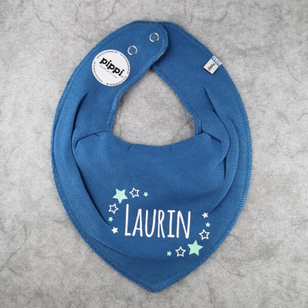 Pippi Dreickstuch Pastellblau