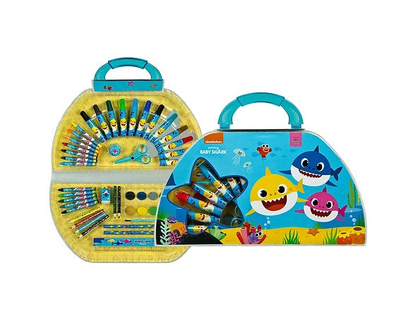 Malkoffer Baby Shark  51-teilig