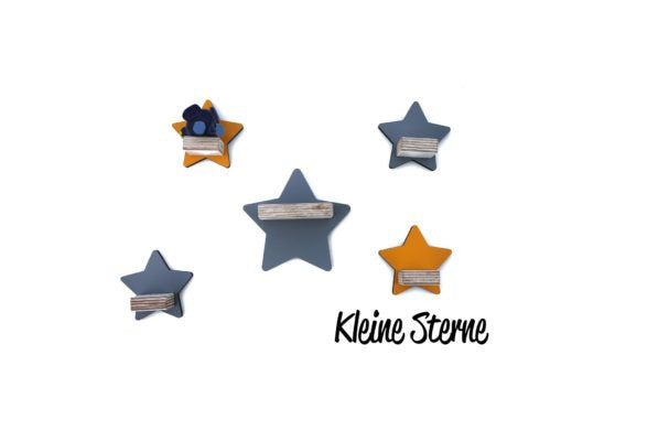 Erweiterungsregale Kleine Sterne - Grau