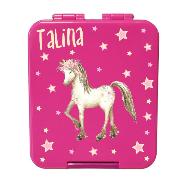 znünibox pferd, znünibox pink pferd, znünibox mädchen pferd, znünibox mädchen, lunchbox pferd, lunchbox mädchen pferd, lunchbox mädchen unterteilt, znünibox mädchen unterteilt, znünibox kinder mädchen, lunchbox kinder mädchen, znünibox personalisiert, lunchbox personalisiert, brotdose personalisiert