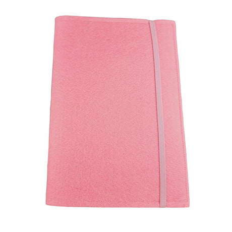 Gesundheitshefthülle aus Filz Rosa