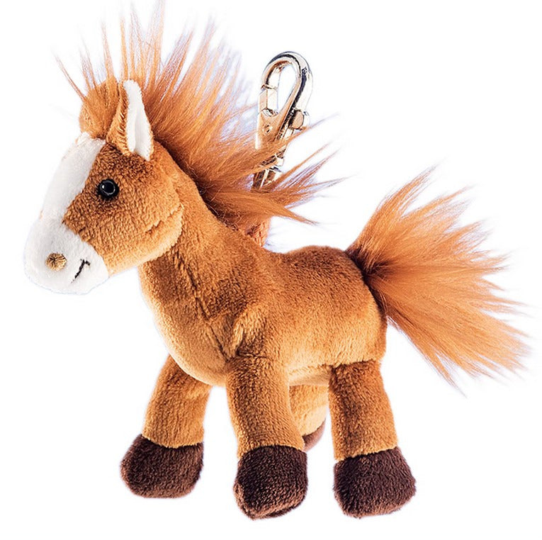 Schlüsselanhänger Plüsch Pferd