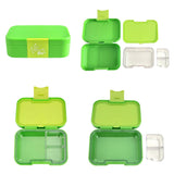 SET Znünibox und Trinkflasche Baurelia Box Mini mit Ion8 400ml Grün