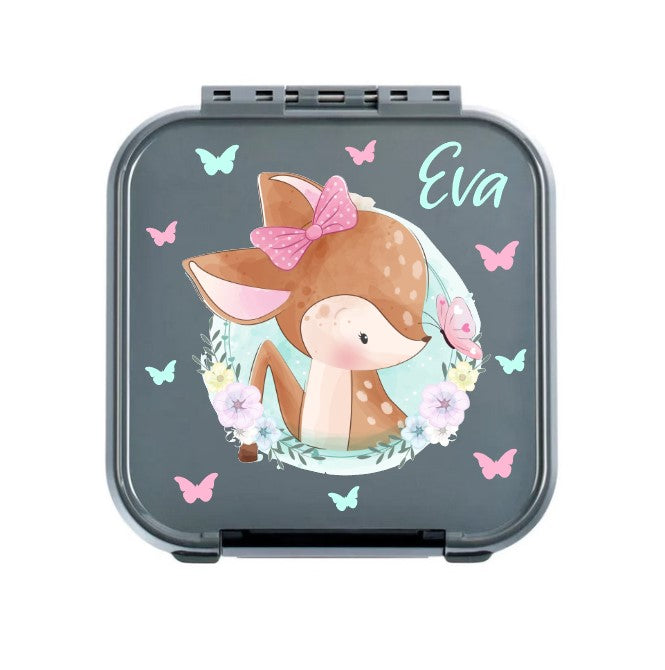 Znünibox Little Lunch Box Bento Two Mini Dunkelgrau