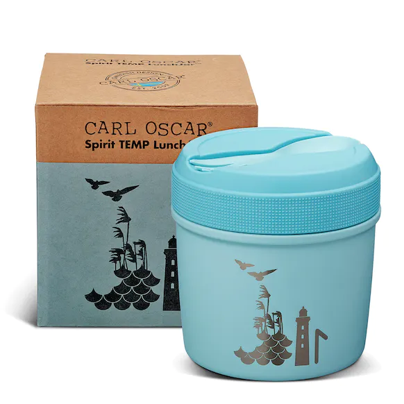 Thermo Lunchbox Carl Oscar Spirit Blau