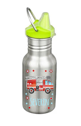 Kinder Edelstahl Trinkflasche Klean Kanteen Sippy 355ml Silber