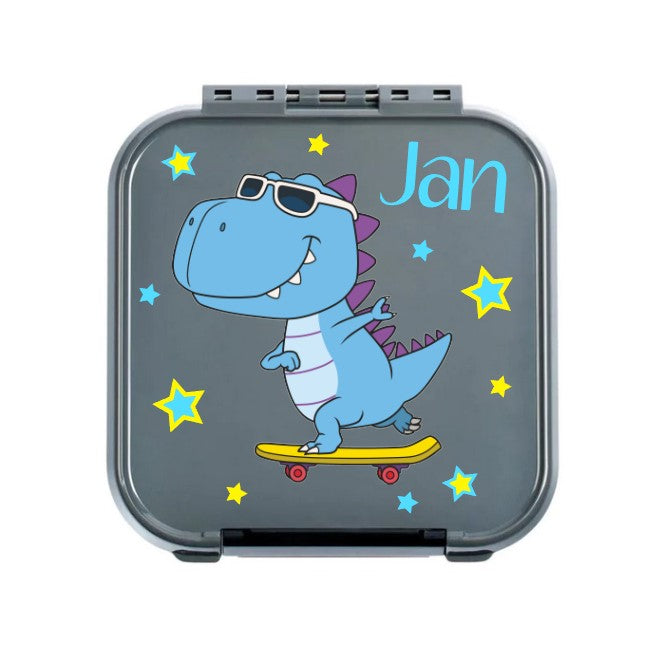 Znünibox Little Lunch Box Bento Two Mini Dunkelgrau