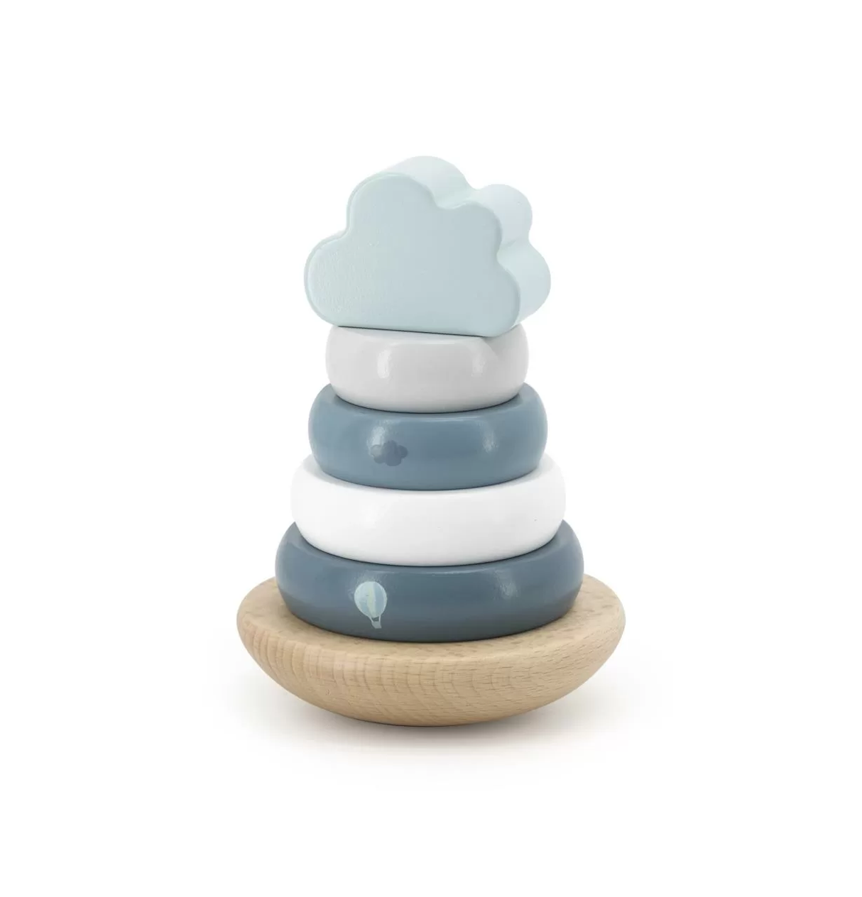 Label Label Stapelturm Grün