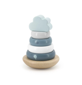 Label Label Stapelturm Grün