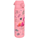 Edelstahl Trinkflasche Ion8 500ml Flamingo