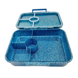 Znünibox Bento Glitzer Blau