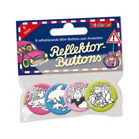 Reflektor Button Set Mädchen