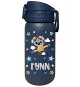 Kinder Edelstahl Trinkflasche Ion8 400ml Dunkelblau