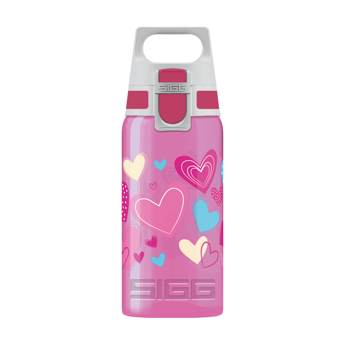 Kinder Trinkflasche Sigg Viva One 500ml Hearts