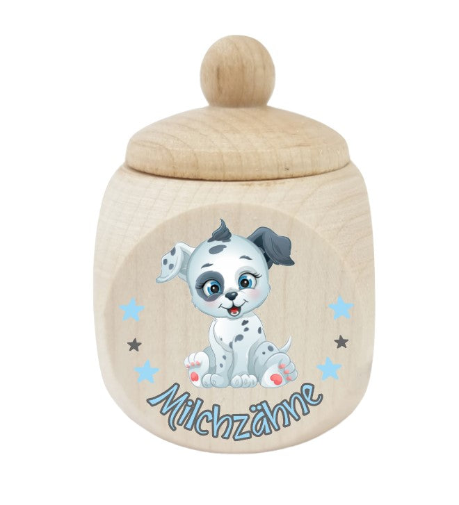 milchzähne hund aufbewahren Milchzahndose Hund 1