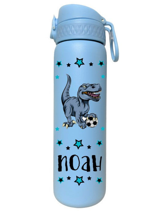 Edelstahl Trinkflasche Ion8 500ml Pastellblau