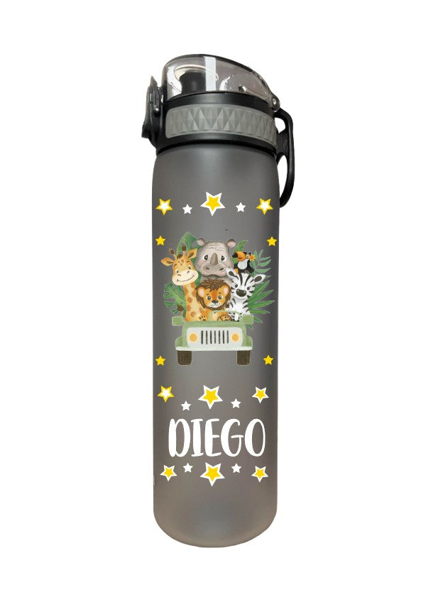 Trinkflasche Ion8 500ml Grau