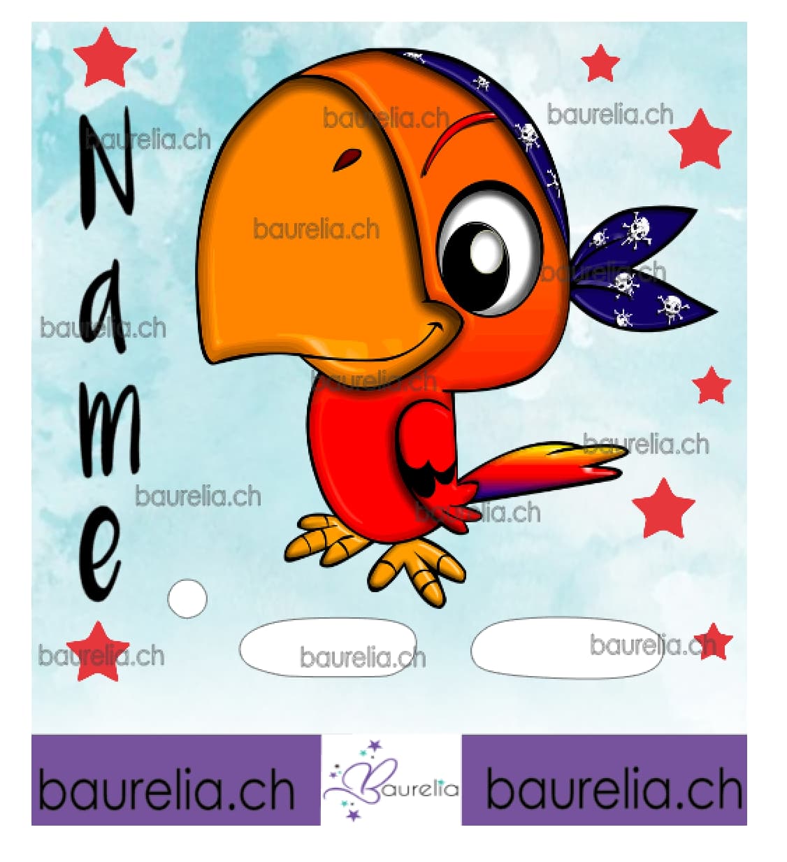 Schutzfolie Toniebox Papagei 1