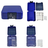 SET Znünibox und Trinkflasche Baurelia Box Midi mit Ion8 400ml Blau