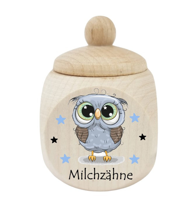 Milchzahndose Eule 3