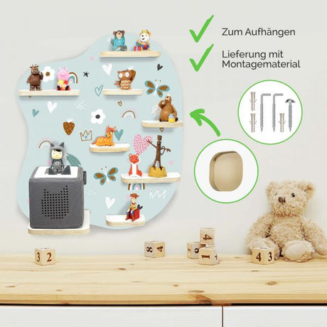 Tonie Regal zum Aufhängen Wonderland