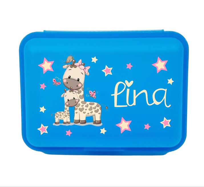 Znünibox mit Trennschale Cyan