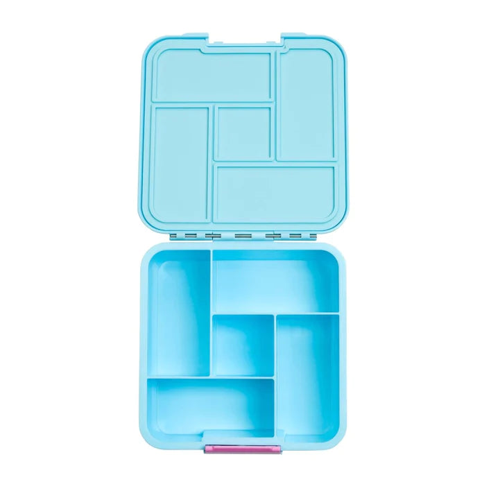 Znünibox Little Lunch Box Bento Five mit 5 Unterteilungen Hellblau
